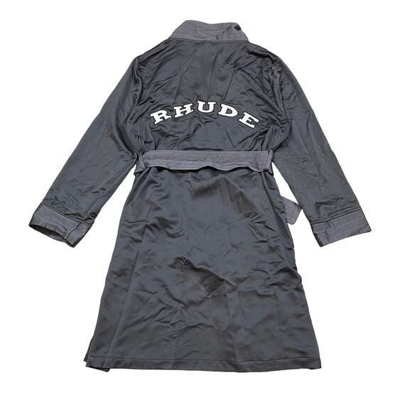 Rare Rhude Ssense Exclusive Black Soho House RH Robe Men's Small - Picture 1 of 11